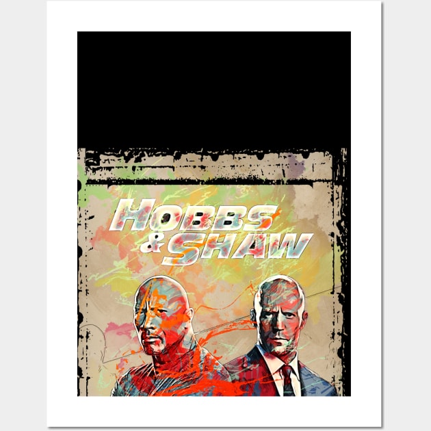 hobbs and shaw contemporary art Wall Art by PrintstaBee